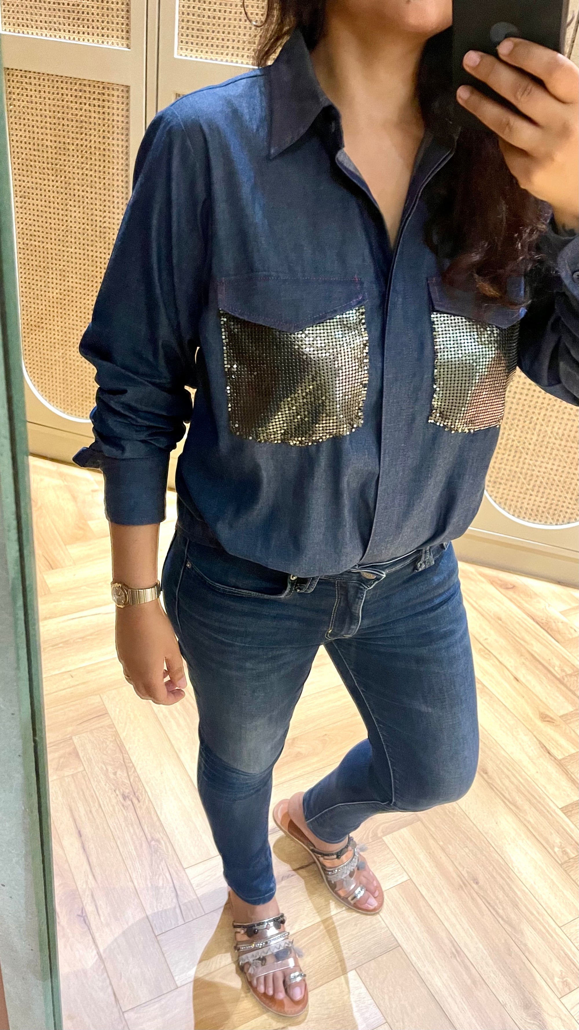 Disco Denim Shirt