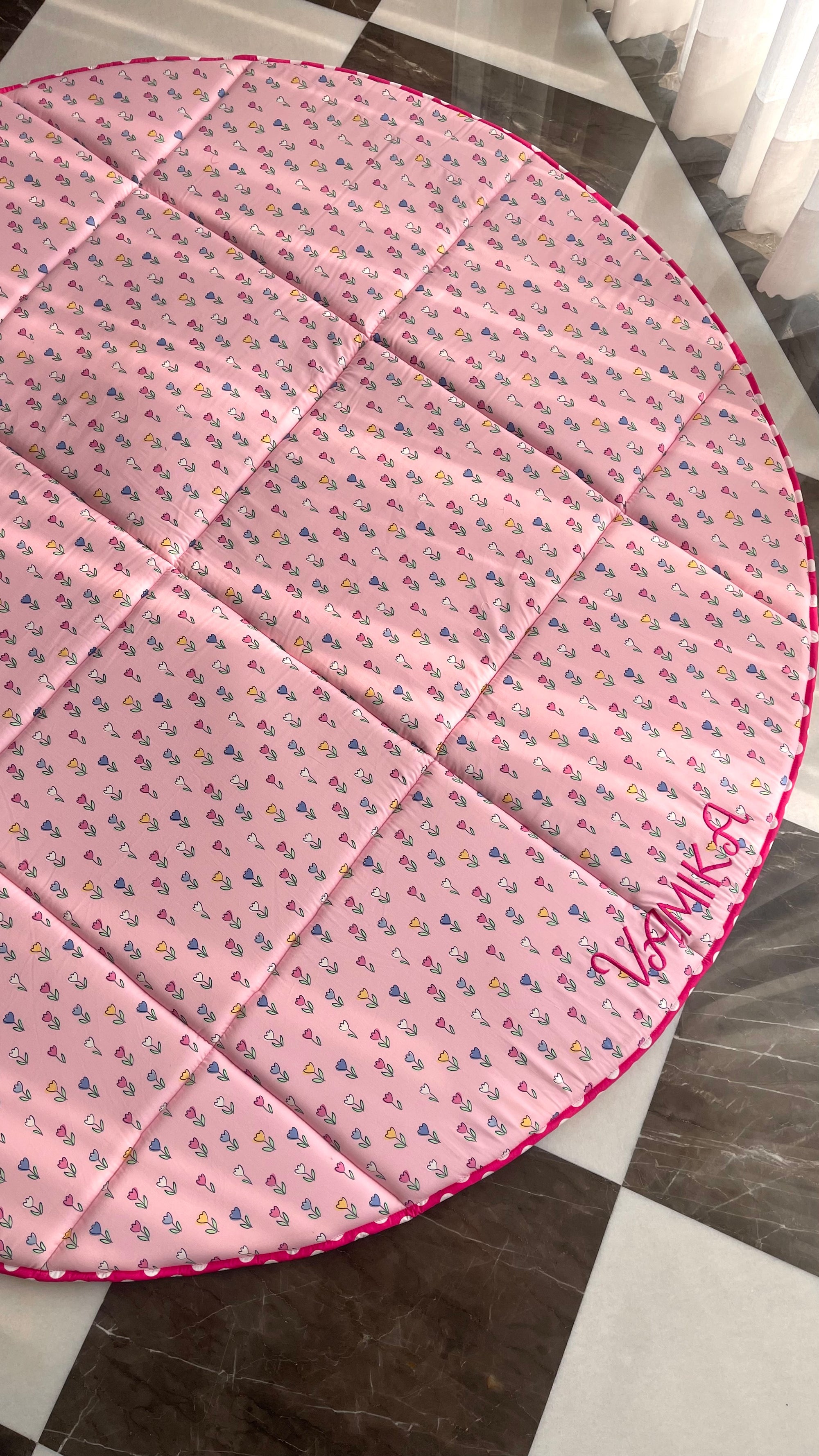 Pink Tulips Playmat