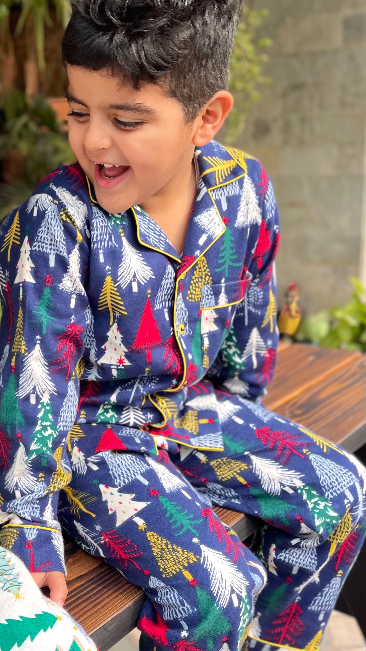 Rainbow Pines Kids Flannel Nightwear