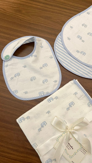 Elephant Family Swaddle Set