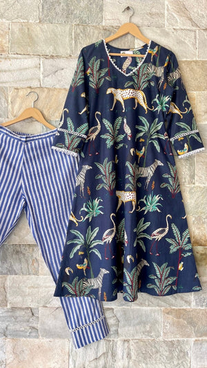 Natty Navy Safari Set