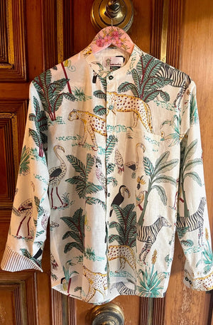 White Safari Men's Shirt