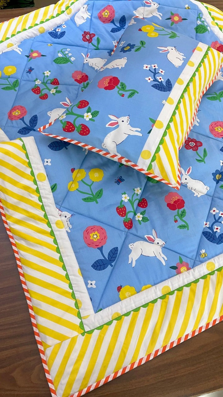 Bunny See Bunny Do Quilt Set